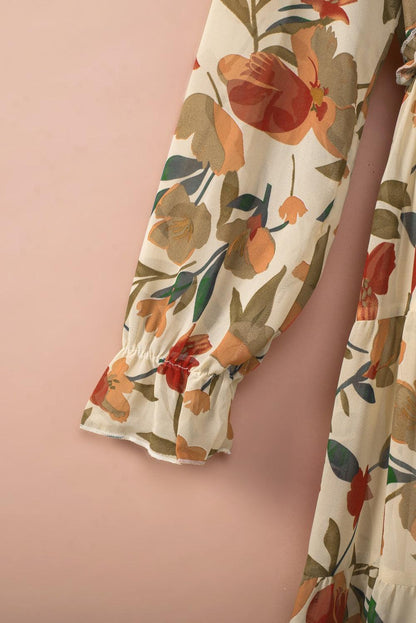 Wild Blossom Maxi-Jurk