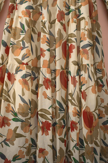 Wild Blossom Maxi-Jurk