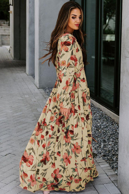 Wild Blossom Maxi-Jurk