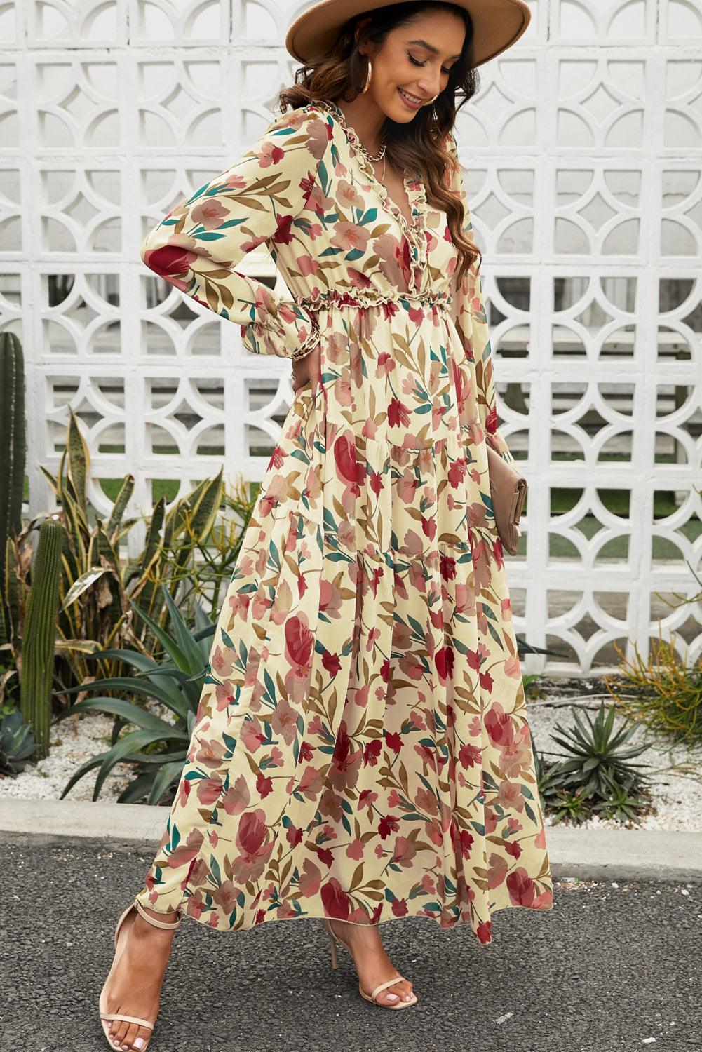 Wild Blossom Maxi-Jurk