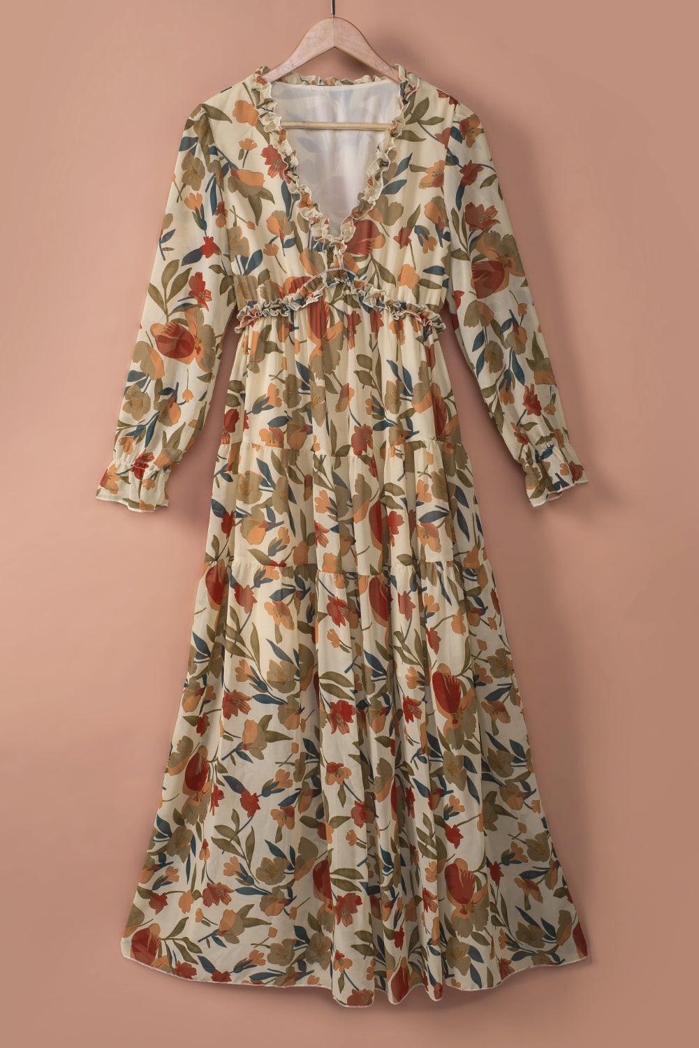 Wild Blossom Maxi-Jurk