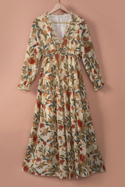 Wild Blossom Maxi-Jurk