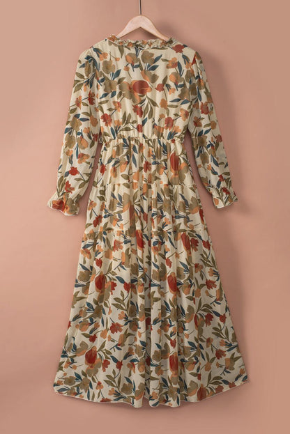 Wild Blossom Maxi-Jurk